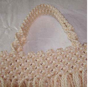 Macramé Shoulder Bag 