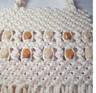 Macramé Shoulder Bag 