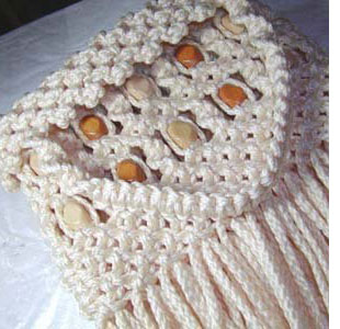 Macramé Shoulder Bag 