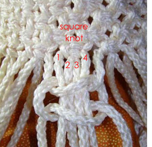 Macramé Shoulder Bag 