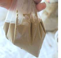 Make cement planters