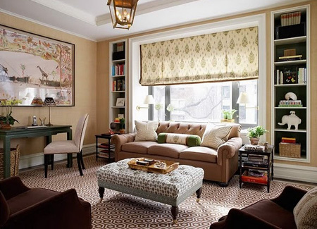 Dress up curtains and blinds with ribbon