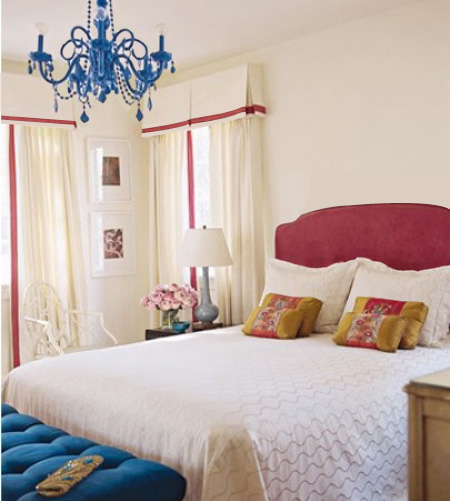 Dress up curtains and blinds with ribbon