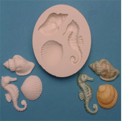 Sea-themed bathroom storage