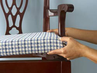 Reupholster a chair