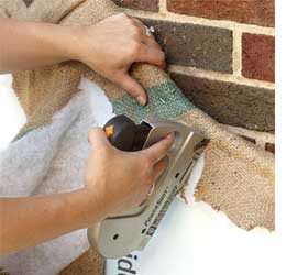 Create a shabby chic headboard 