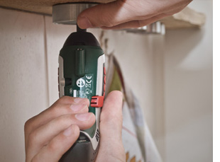 Make a hanging spice rack 