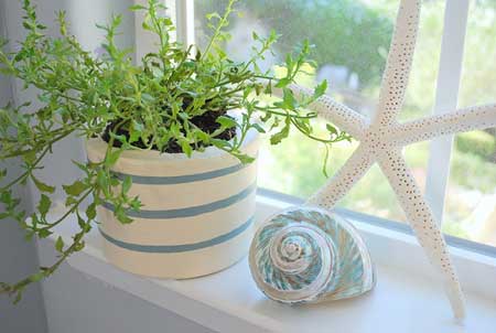 cement planters pots