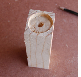 Make tealight candle holders