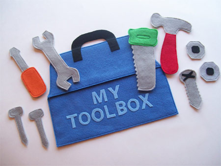 DIY Kids own toolbox
