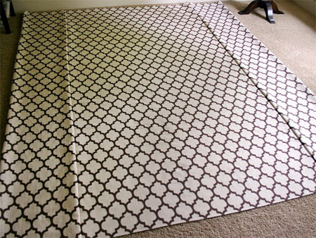 Large wall-mounted headboard