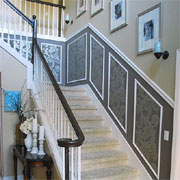 Staircase gets a makeover