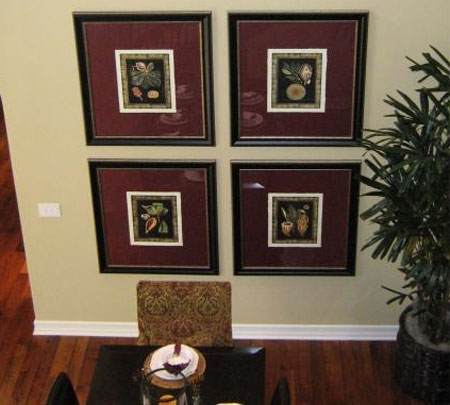 How to display art in your home 