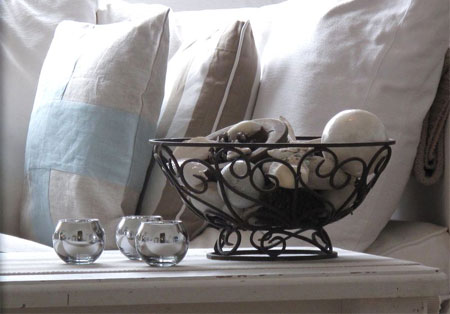 Elements of coastal decorating