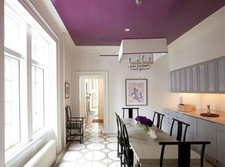 choose paint colour for ceiling
