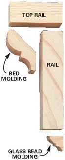 Decorative mouldings can be used for many projects 