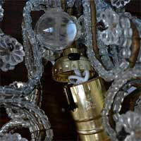 Chandelier bedside light