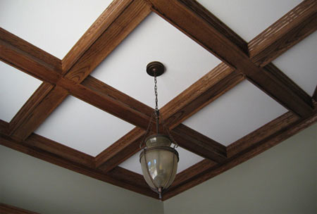 Elegance with coffered ceilings 