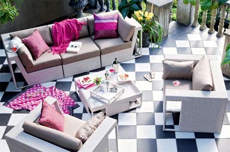 Add colour to a rental home