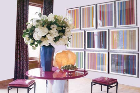 Add colour to a rental home 