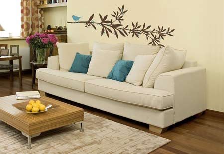 Dress up walls with stencil art