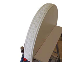 Make a demilune table 