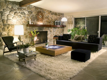 Install a wood burning fire for warmth