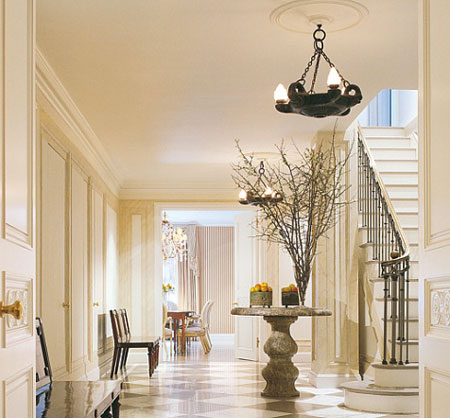 Decorate hallways and passages 