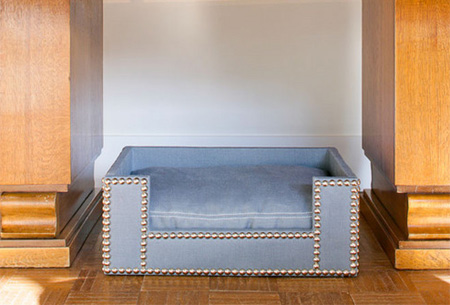 Add nailhead trim to upholstered furniture 