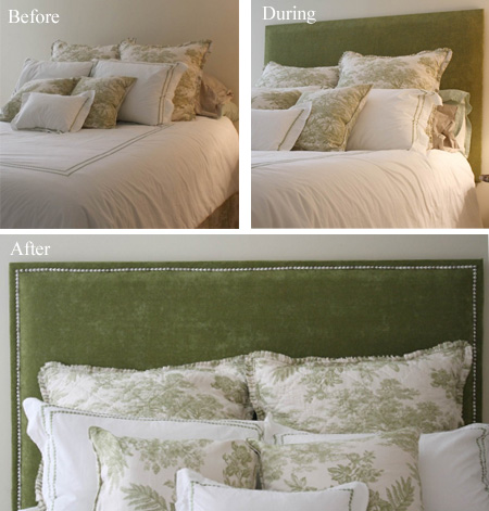Add nailhead trim to upholstered furniture 