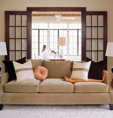 One sofa - 3 colour combinations