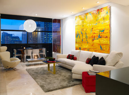 Make a room appear larger 