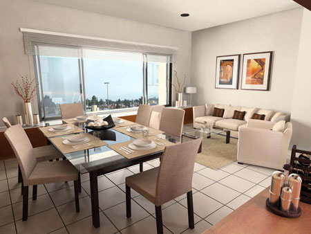 Make a room appear larger 