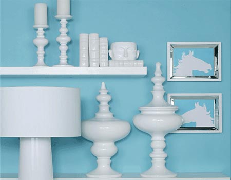 White home accents