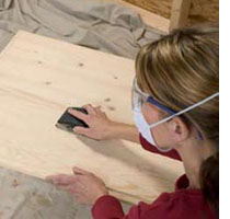 Whitewashing furniture and walls 