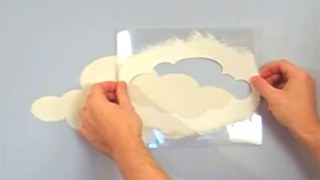 Home Dzine How To Paint Clouds On Walls Or Ceiling