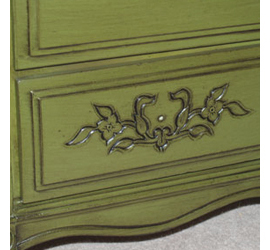 How to apply glaze to furniture 