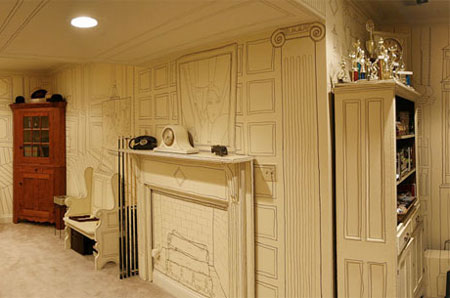 Easy ways to decorate a wall draw a design