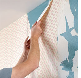 Removing wallpaper
