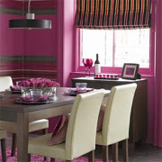 Colourful dining rooms