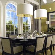 Have fun decorating a dining room