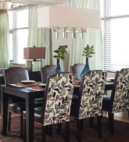 dining room for entertaining family and friends