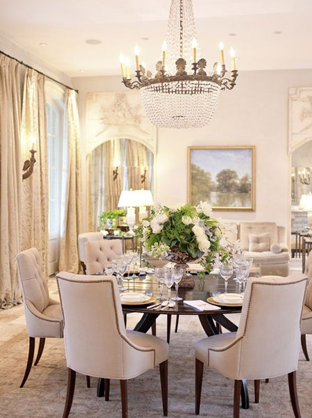 a dining room for entertaining family and friends 