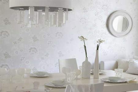 Affordable table setting ideas white