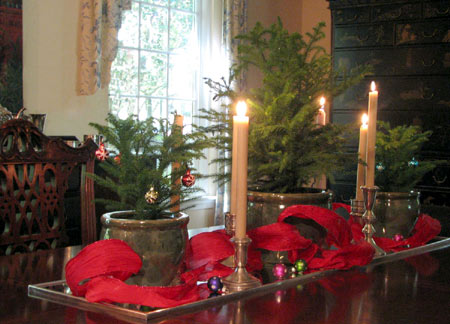Set a table for entertaining festive