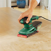 Use the right sander