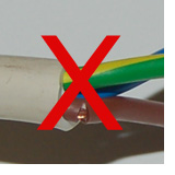 How to strip cable and wire a plug 