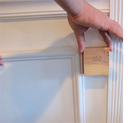 The easy way to install panelling