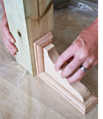 Make a kiddies coat rack 