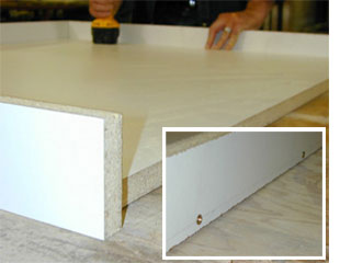 Make a concrete countertop